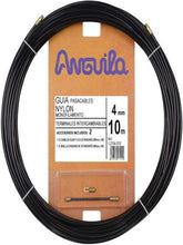 Steelband 4 mm thick black nylon Anguila - to choose from
